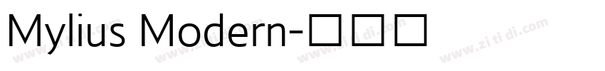 Mylius Modern字体转换 Mylius Modern字体转换